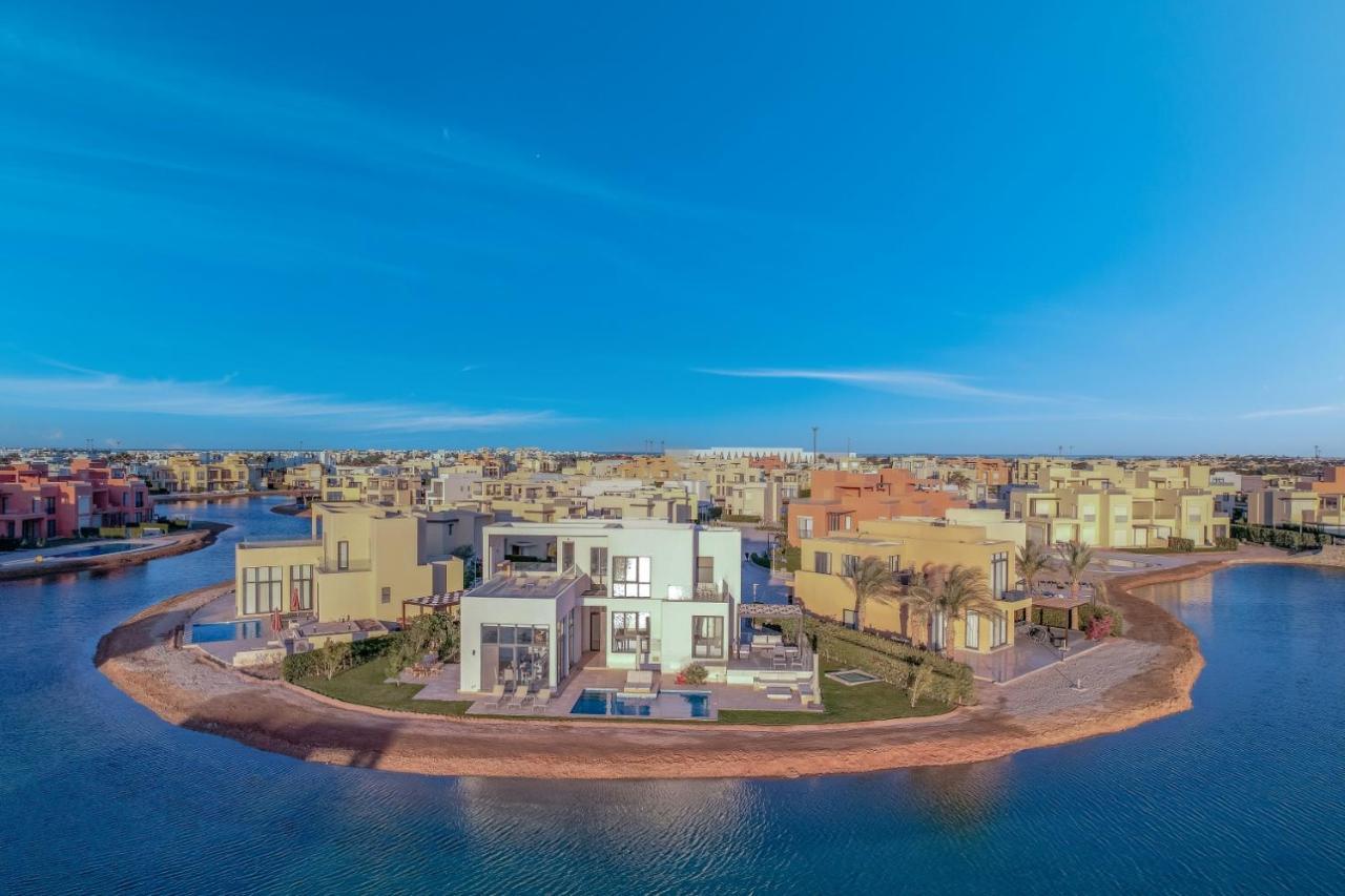 Ascot Bay, Premium 5Br Lagoon Beach House & Pool In Tawila, El Gouna Villa Hurghada Exterior photo